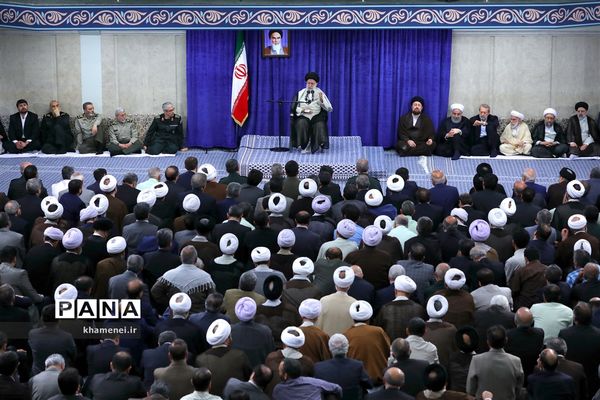 دیدار مسئولان نظام با مقام معظم رهبری