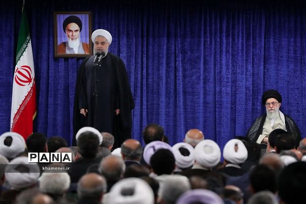 دیدار مسئولان نظام با مقام معظم رهبری