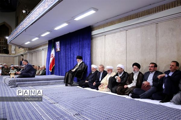 دیدار مسئولان نظام با مقام معظم رهبری