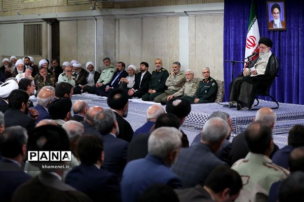 دیدار مسئولان نظام با مقام معظم رهبری