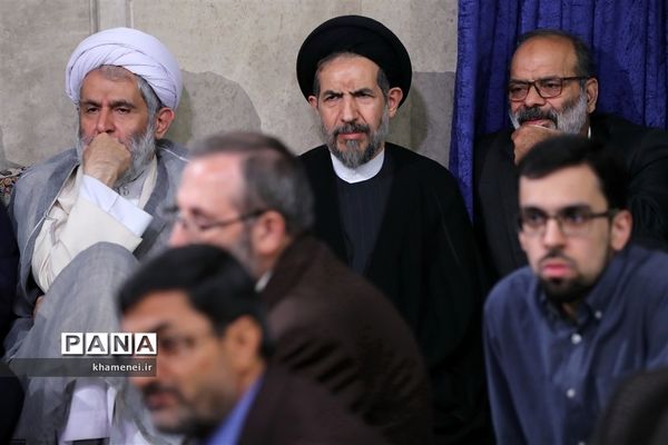 دیدار مسئولان نظام با مقام معظم رهبری