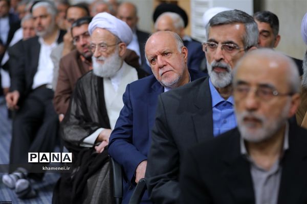 دیدار مسئولان نظام با مقام معظم رهبری