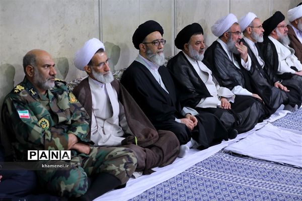 دیدار مسئولان نظام با مقام معظم رهبری