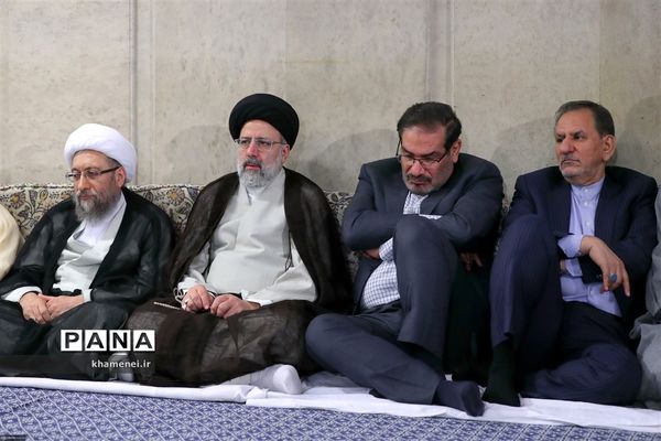 دیدار مسئولان نظام با مقام معظم رهبری
