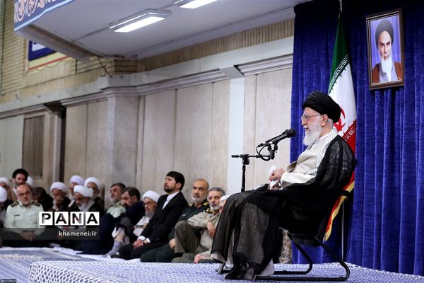 دیدار مسئولان نظام با مقام معظم رهبری