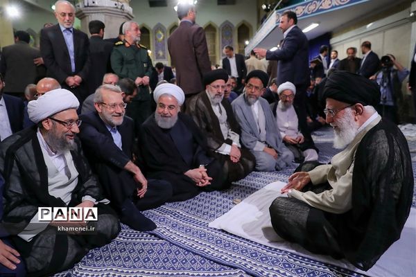دیدار مسئولان نظام با مقام معظم رهبری