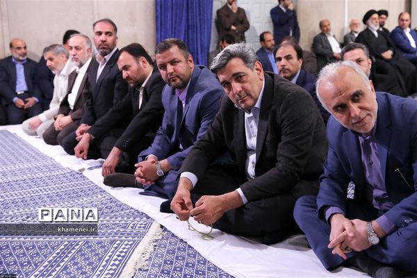 دیدار مسئولان نظام با مقام معظم رهبری
