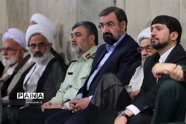 دیدار مسئولان نظام با مقام معظم رهبری