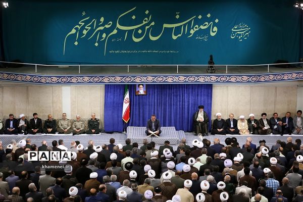 دیدار مسئولان نظام با مقام معظم رهبری