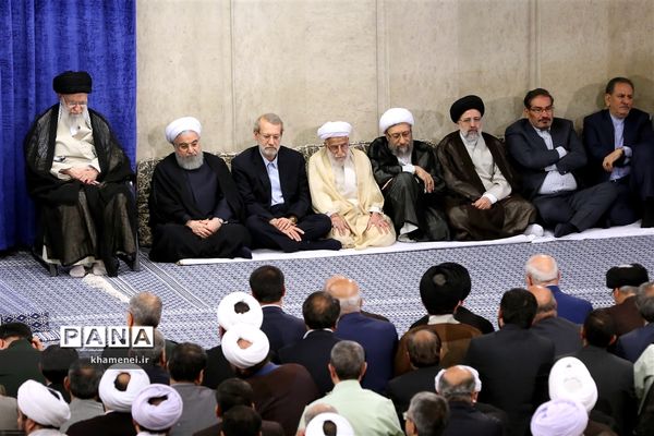 دیدار مسئولان نظام با مقام معظم رهبری