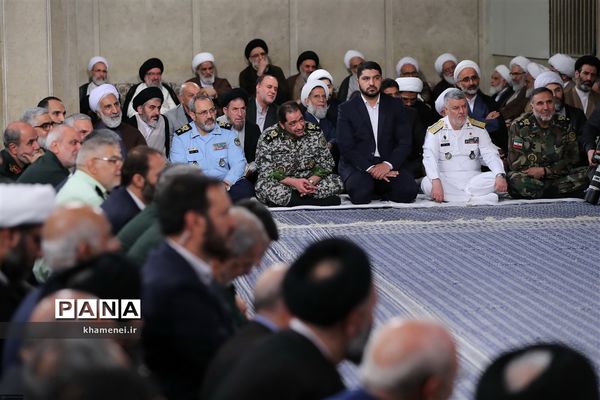 دیدار مسئولان نظام با مقام معظم رهبری