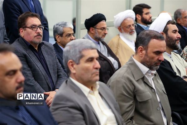 دیدار مسئولان نظام با مقام معظم رهبری