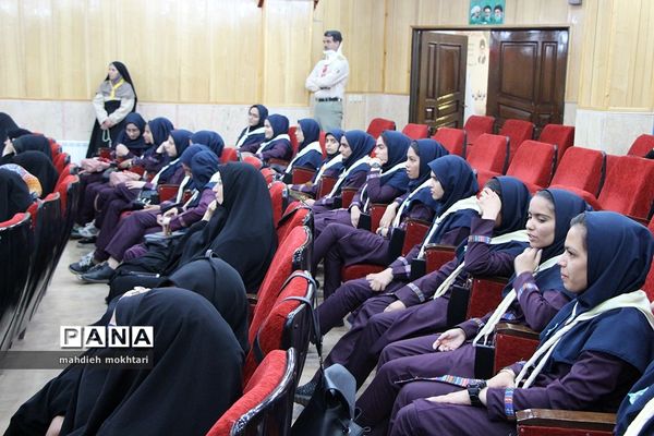 آیین گرامیداشت سالروز تاسیس سازمان دانش‌آموزی