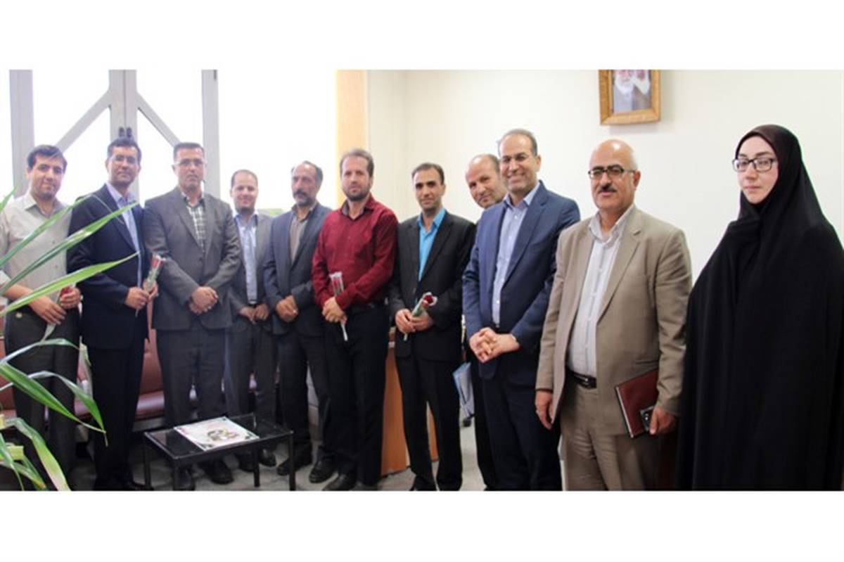 حضور مدیرکل آموزش و پرورش  استان همدان در اداره ‌اطلاع‌رسانی و روابط عمومی