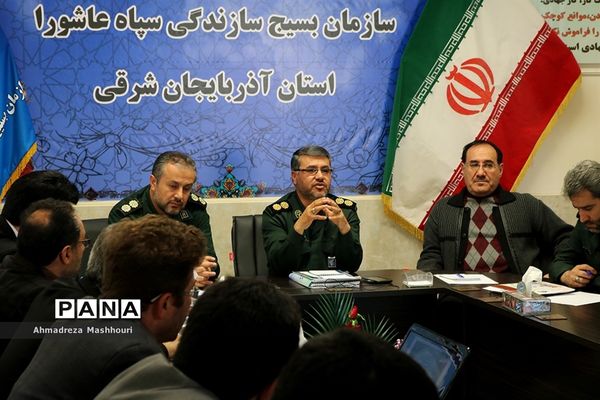 نشست خبری مسئول بسیج سازندگی  سپاه عاشورا