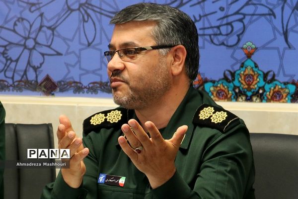 نشست خبری مسئول بسیج سازندگی  سپاه عاشورا