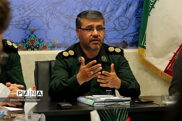 نشست خبری مسئول بسیج سازندگی  سپاه عاشورا