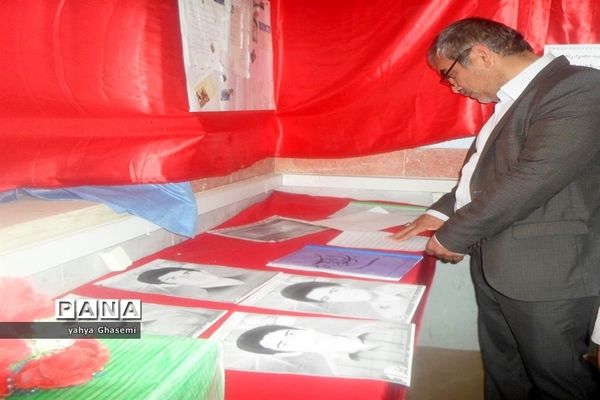 افتتاح نمایشگاه بارش فکری دانش‌آموزان منطقه شبانکاره