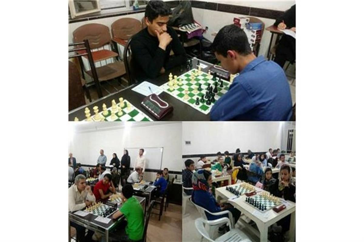 مسابقات شطرنج جام رمضان در شهرستان ملایر برگزار شد