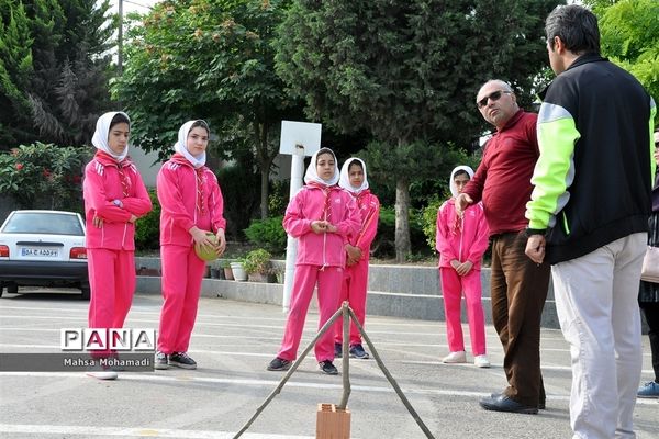 بازی بومی‌محلی دانش‌آموزان پیشتاز در میاندورود