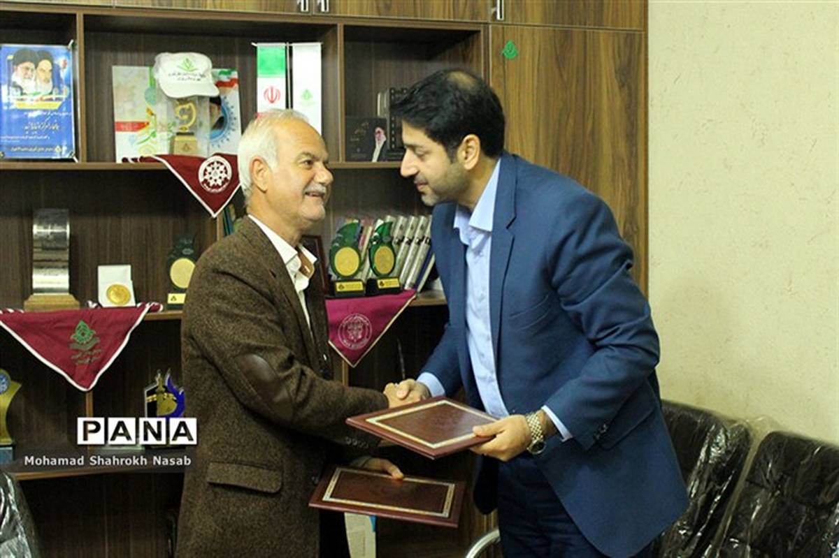 امضای تفاهم‌نامه همکاری میان سازمان دانشجویان و سازمان دانش‌آموزی خوزستان