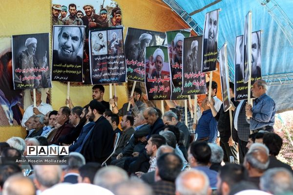 مراسم اولین سالگرد حجت الاسلام حسنی در ارومیه