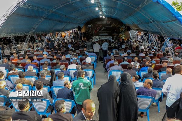 مراسم اولین سالگرد حجت الاسلام حسنی در ارومیه