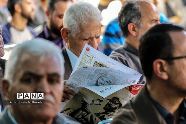 مراسم اولین سالگرد حجت الاسلام حسنی در ارومیه