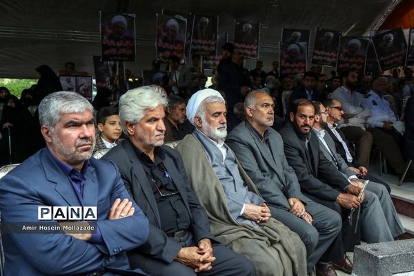 مراسم اولین سالگرد حجت الاسلام حسنی در ارومیه