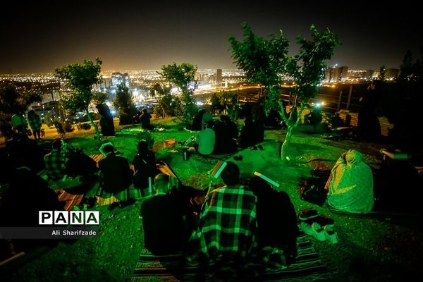 مراسم احیا شب نوزدهم ماه مبارک رمضان در مقبره الشهدای چیتگر