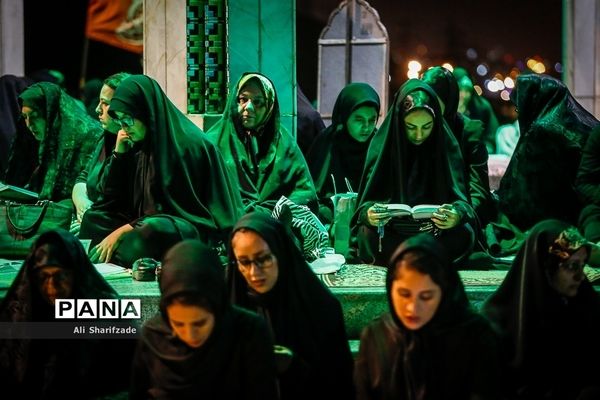 مراسم احیا شب نوزدهم ماه مبارک رمضان در مقبره الشهدای چیتگر