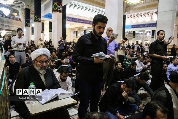 مراسم احیاء ویژه شب 19 ماه رمضان  در حرم حضرت معصومه (س)