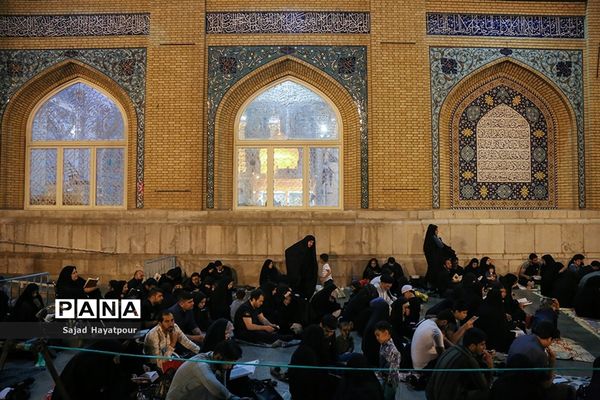 مراسم احیاء ویژه شب 19 ماه رمضان  در حرم حضرت معصومه (س)
