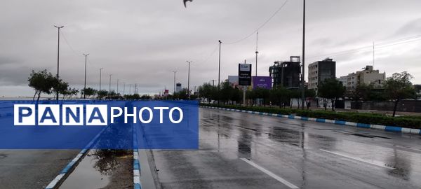 باران، چهره بندرعباس را تازه کرد