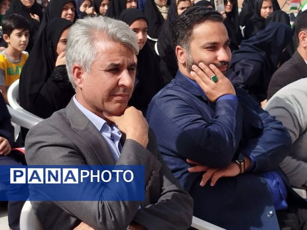  افتتاحیه مدرسه ۶ کلاسه نسیم دانایی روستای فدافن