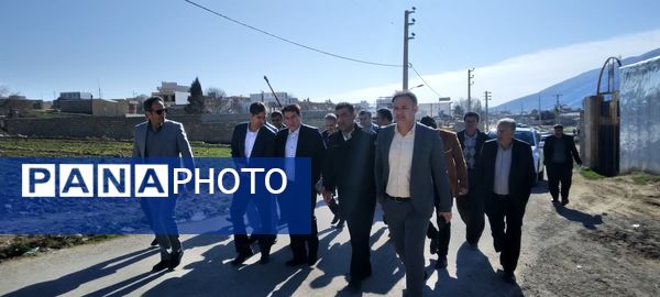 بازدید میدانی از پروژه‌های آبی، بهداشتی و سدهای تخریبی بخش طرهان