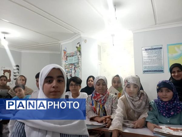 برگزاری اردوی تابستانه خانواده در کتابخانه مرکز جاسک