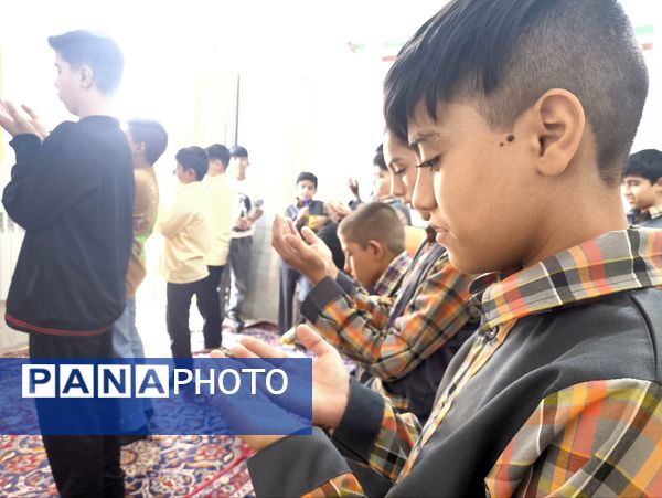 افتتاح نمازخانه در دبستان شهید پسندیده فدافن