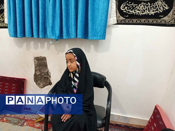 مراسم سوگواری در ایام ماه صفر در روستای نقاب