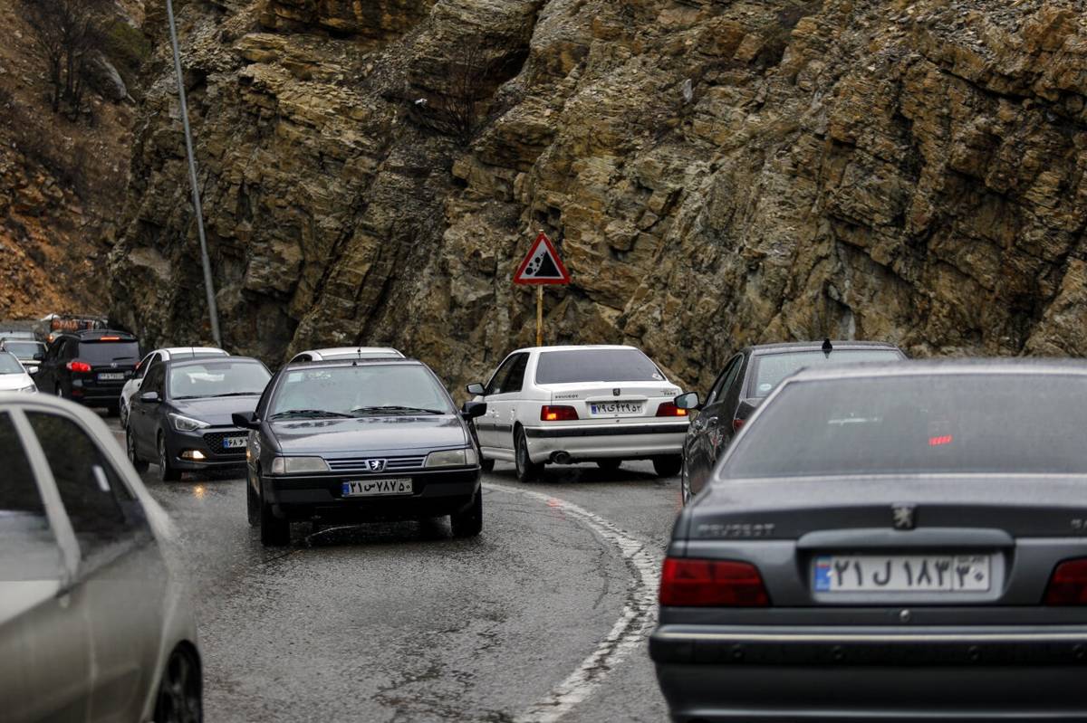 محور چالوس از امشب یکطرفه میشود