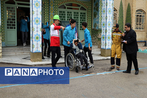 بیست و ششمین مانور سراسری زلزله و ایمنی در بوشهر