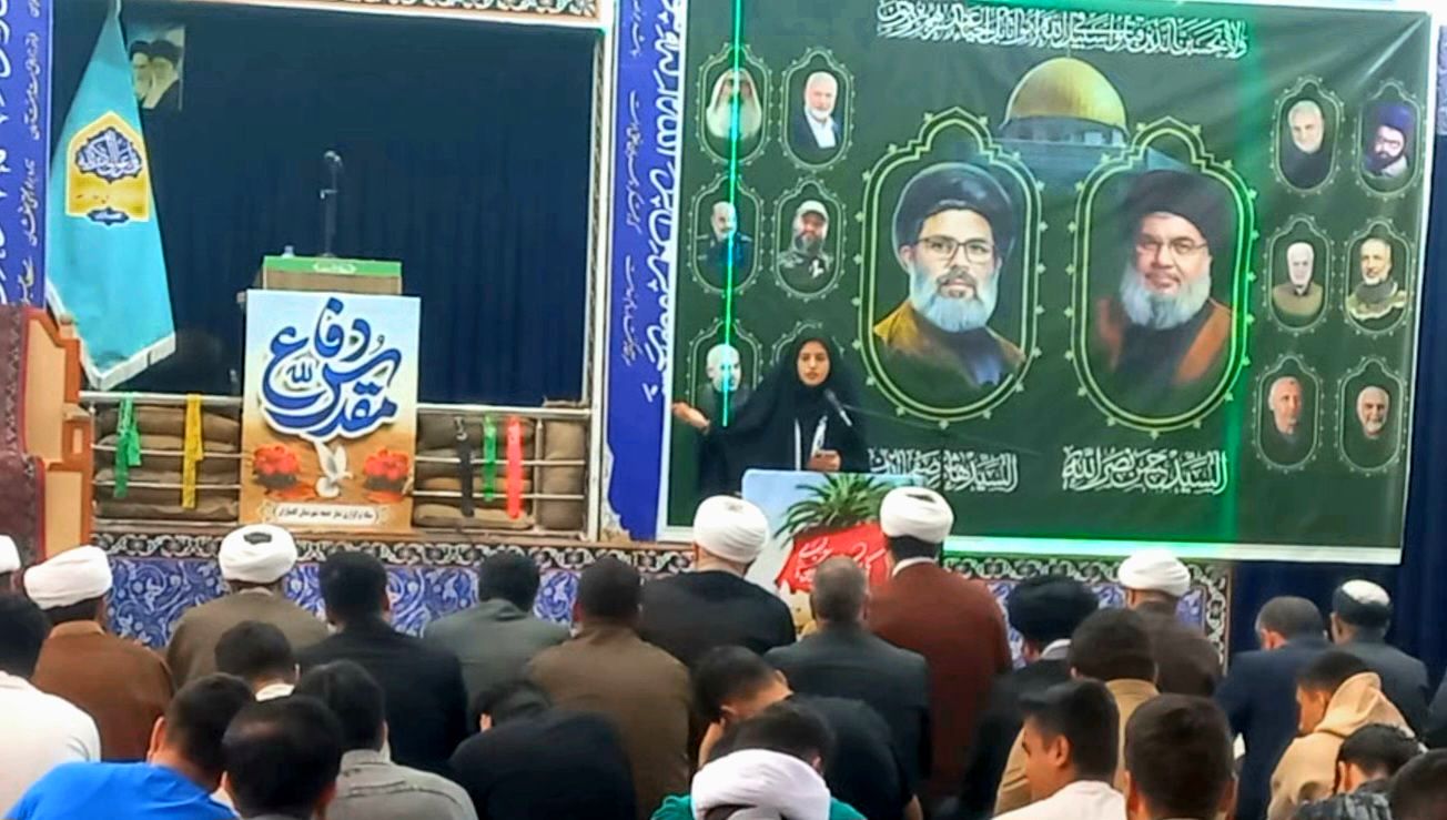 مراسم سالروز شهادت شهید سید حسن نصرالله در کامیاران