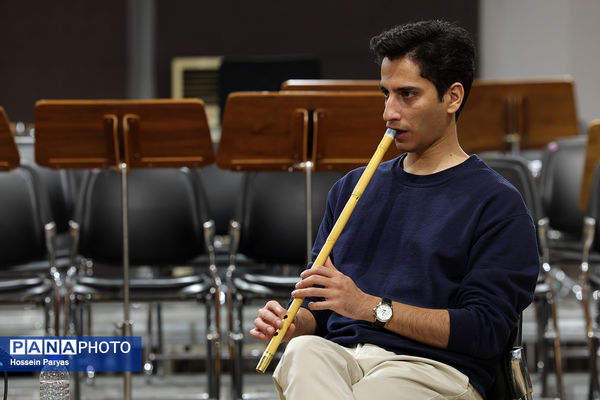 تمرین ارکستر سازهای ایرانی با عنوان «راهی بزن»