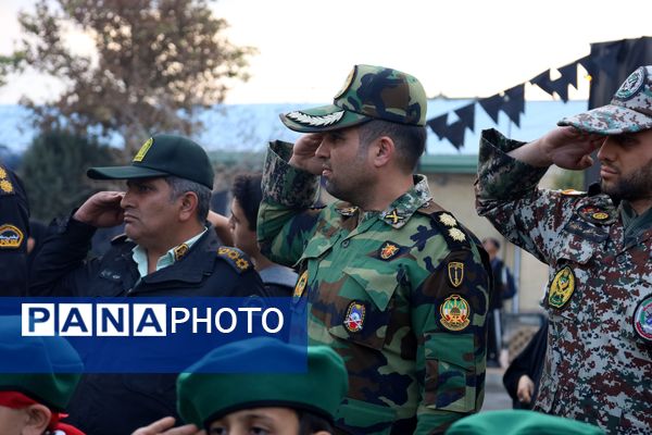 مراسم تشییع شهدای گمنام و یوم الزهرا در کرج