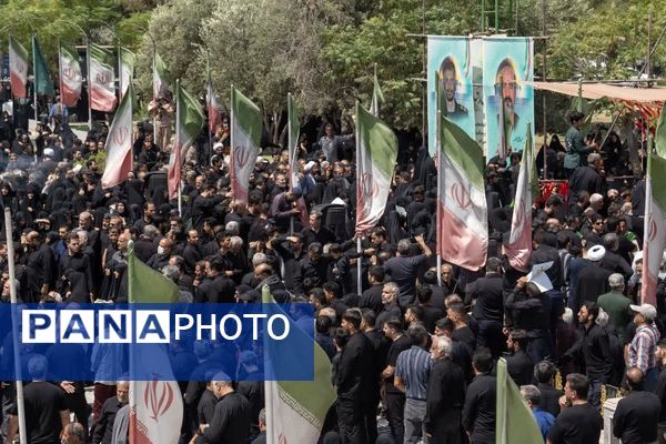 تشییع با شکوه شهدای مقاومت در دارالمؤمنین کاشان