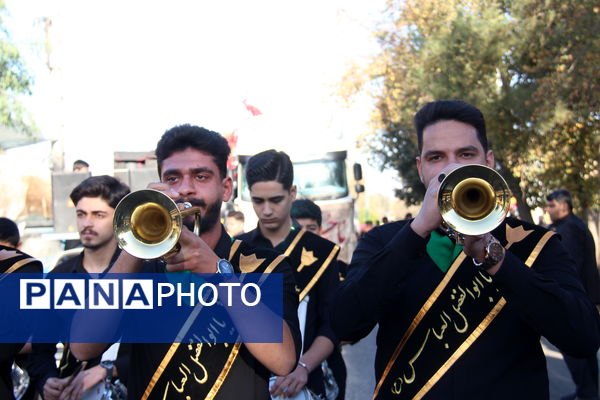 دسته عزای شهادت حضرت فاطمه الزهرا (س) در امامشهر یزد