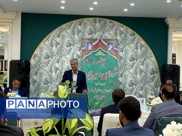 بازدید مدیر اداره آموزش و پرورش خلیل‌آباد از مدارس شهر