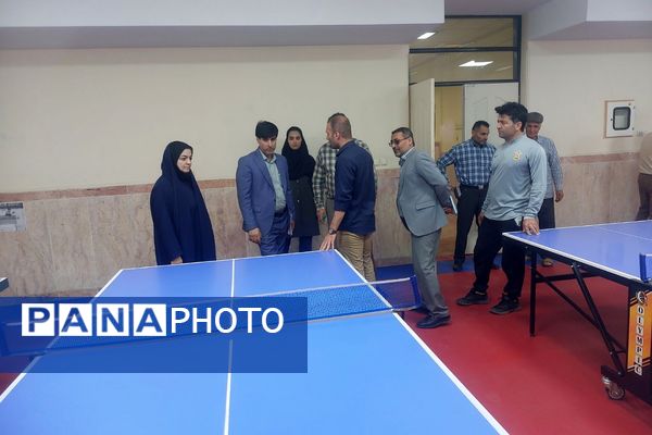نظارت بر پیشرفت بازسازی مجموعه ورزشی محمد حسین ثمری در ملارد
