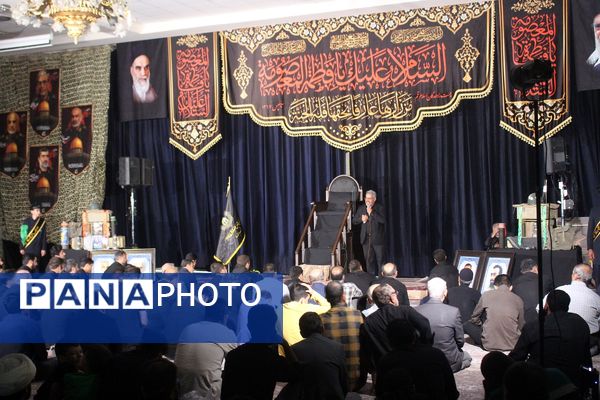 مراسمی به یاد شهدا در ایام رحلت حضرت معصومه(س)