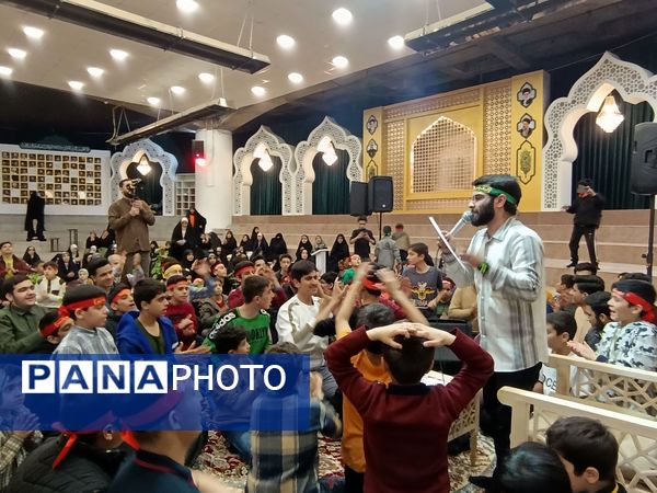 مراسم ولادت امام حسن مجتبی(ع) در میدان شهدای مشهد مقدس